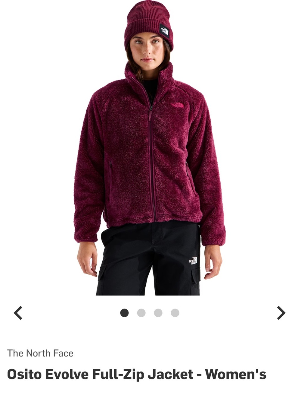 Women’s The North Face Osito Evolve Full-Zip Jacket